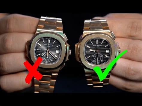 how to know if patek philippe is real|how to detect Patek Philippe watch.